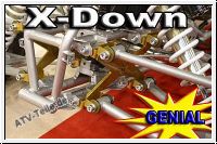 X-Down Tieferlegung und Verbreiterung vorne fr LTZ400 Vergaser