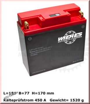 Batterie Lithium-Ionen HJ51913-FP