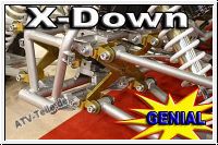 X-Down Tieferlegung und Verbreiterung vorne fr Goes450