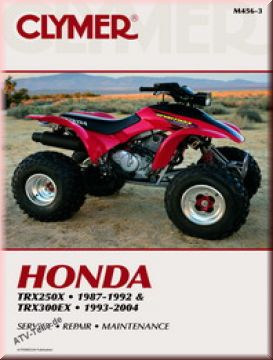 Repair Instructions Honda TRX 250/300 EX