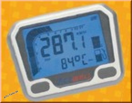 Tachometer und Drehzahlmesser mit Temperatur- und Tankanzeige