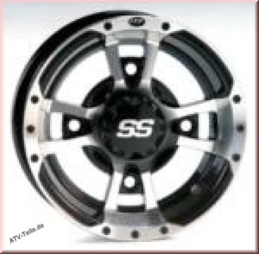 Alufelge SS112 Sport 10x8 4/115 3+5 machined w/black