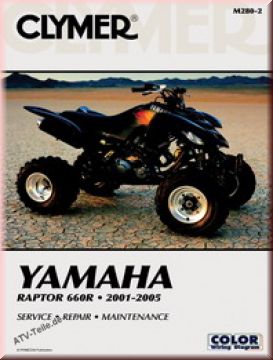 Reparaturanleitung fr Yamaha YFM 660R, 01-03