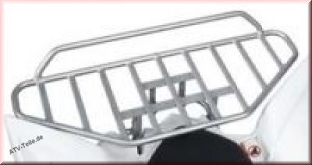 Gep�cktr�ger aus Stahl f�r Suzuki LTZ 400 Mod. 05-07, silber