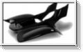 Rear Fender black f�r Yamaha 660R